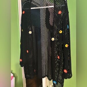 Bloomchic cardigan with flowers size 14/16